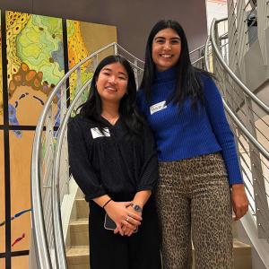 Erin Yoon and Lucia Serrano Marin