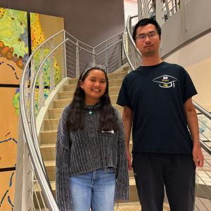 Emma Poma and Yu Jing